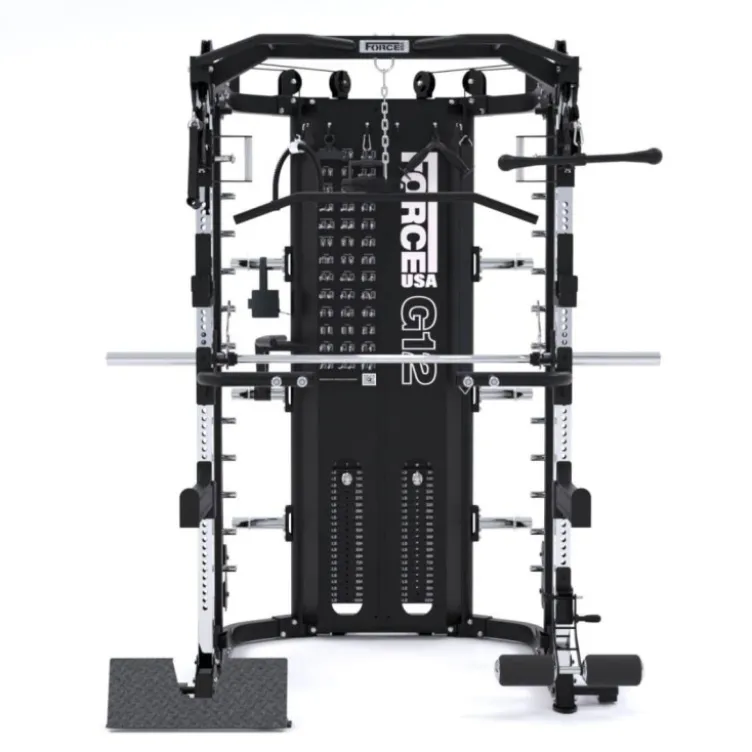 Smith Machine G12 V2 All-In-One Trainer Force USA pour entraînement complet à domicile