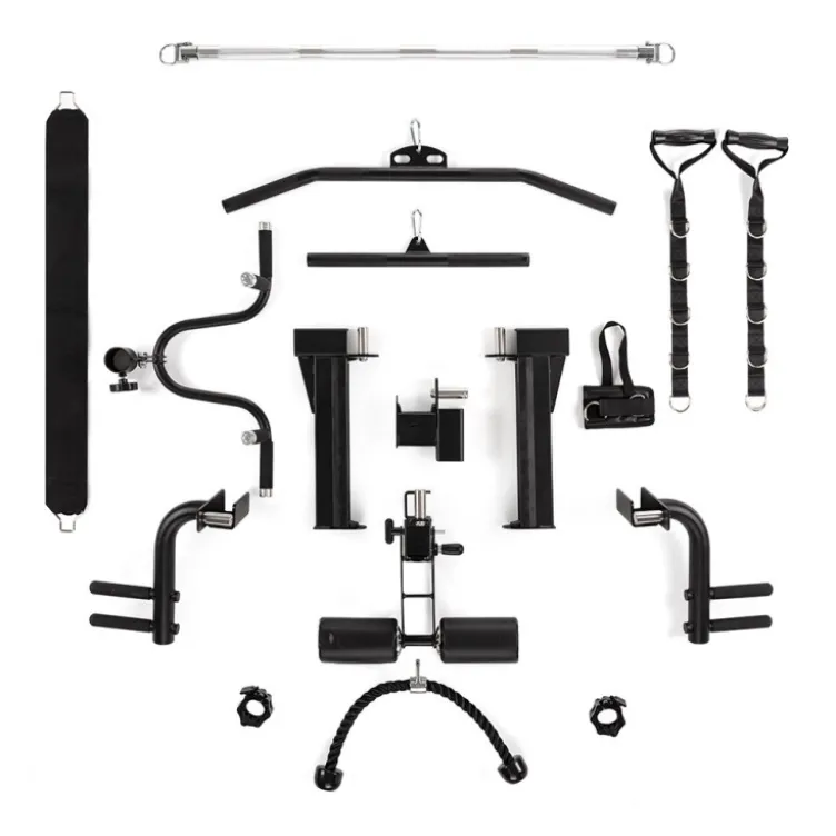 Smith machine haut de gamme avec accessoires inclus - Entraînement complet du corps