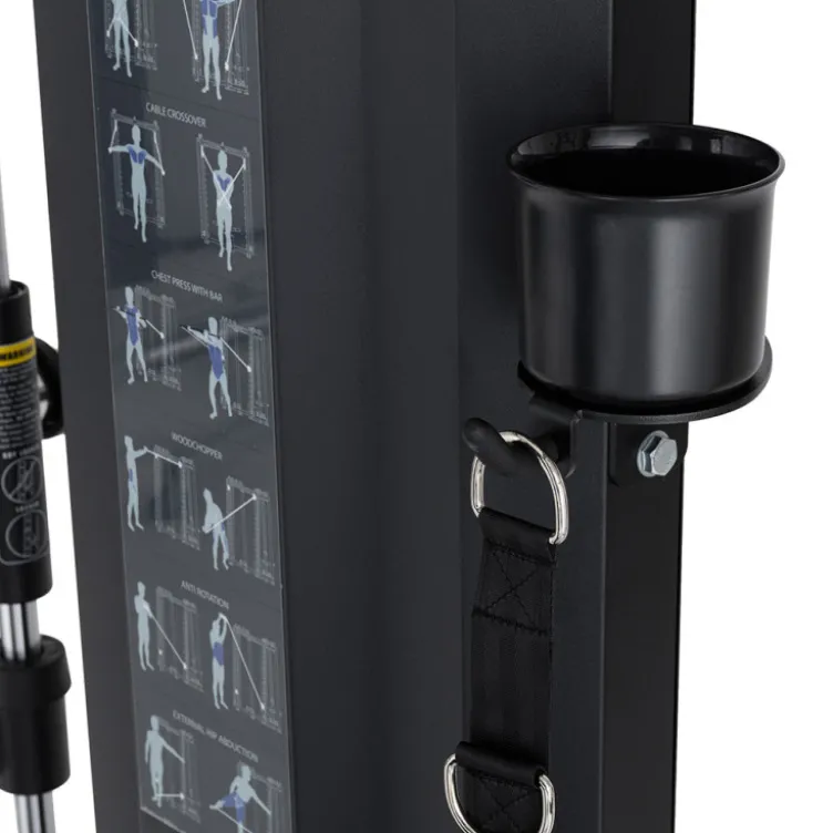 Smith machine haut de gamme avec accessoires inclus - Entraînement complet du corps