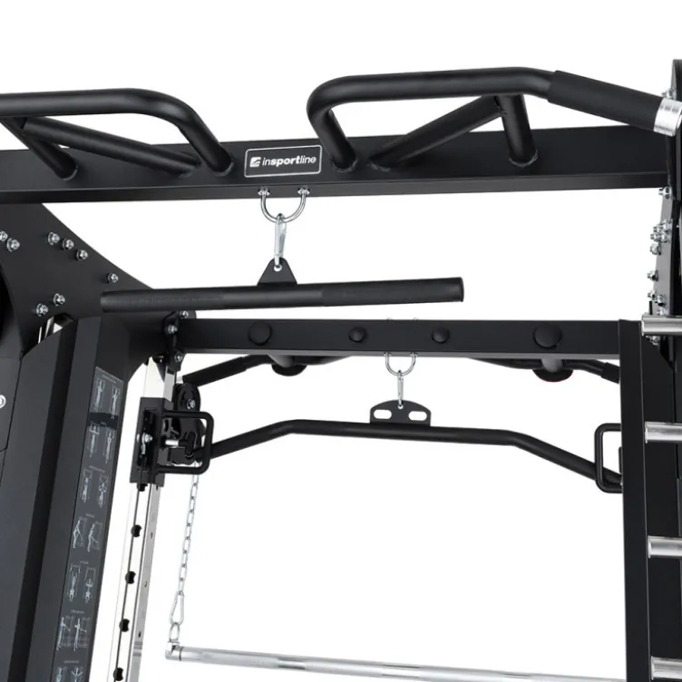 Smith machine haut de gamme avec accessoires inclus - Entraînement complet du corps