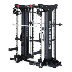 Smith machine haut de gamme avec accessoires inclus - Entraînement complet du corps