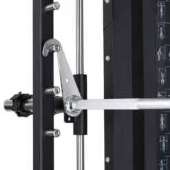 Smith machine haut de gamme avec accessoires inclus - Entraînement complet du corps