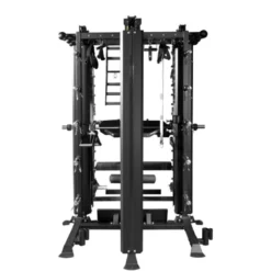 Smith machine multi-équipée G20 Force USA avec station de tirage Lat Pull Down Low Row et poste à dips