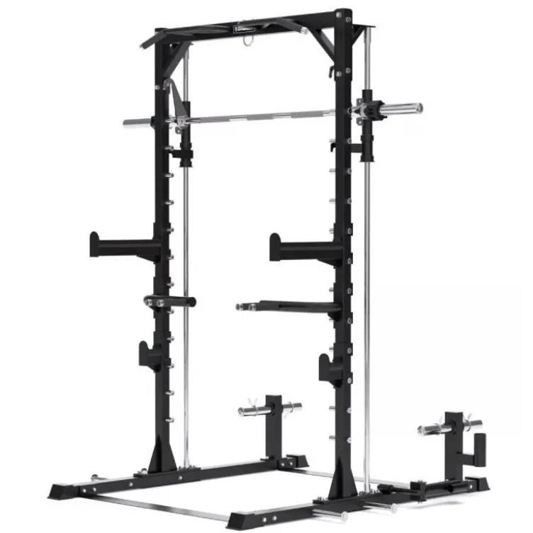 Smith Machine multi-équipée Titanium Strength RM20 avec accessoires multiples inclus pour home gym