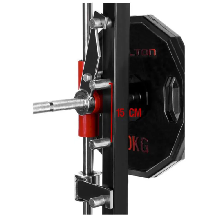 Smith Machine professionnelle avec barre libre et capacité de charge extrême 800 kg