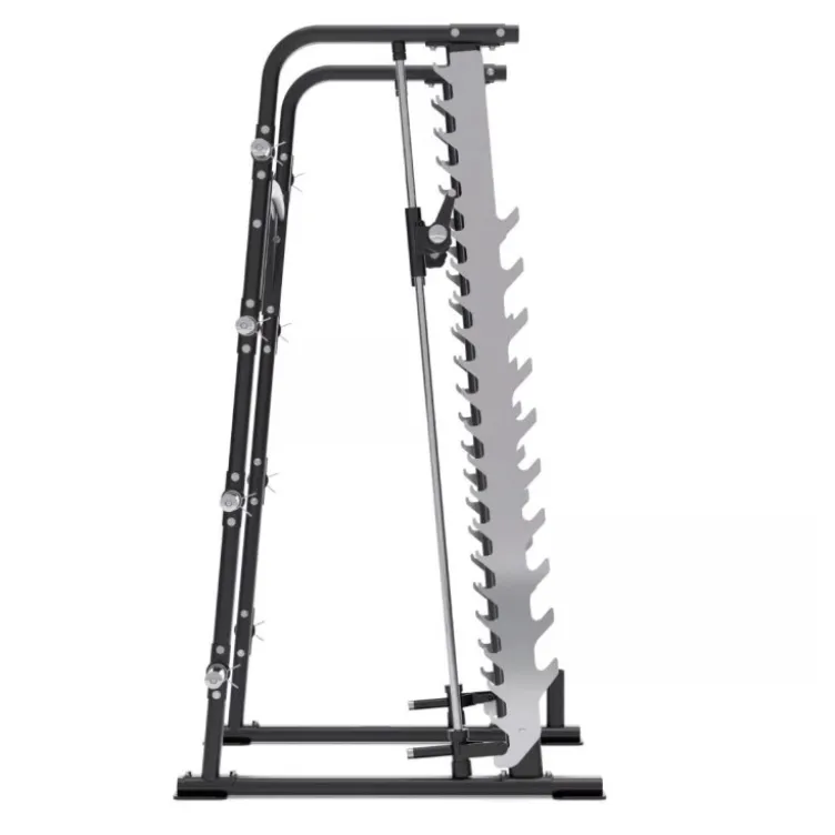 Smith machine Titanium Strength RXS - Power station avec barre guidée et half rack