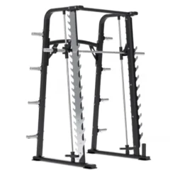 Smith machine Titanium Strength RXS - Power station avec barre guidée et half rack