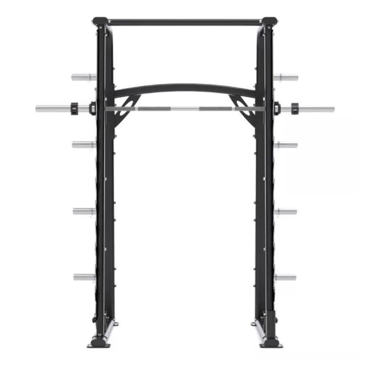 Smith machine Titanium Strength RXS - Power station avec barre guidée et half rack
