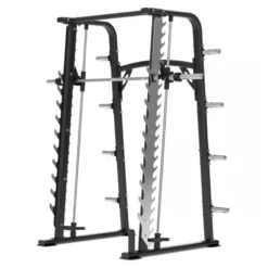 Smith machine Titanium Strength RXS - Power station avec barre guidée et half rack