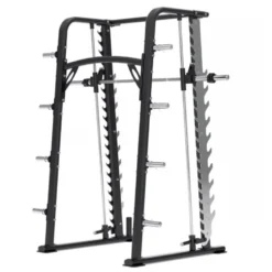 Smith machine Titanium Strength RXS - Power station avec barre guidée et half rack