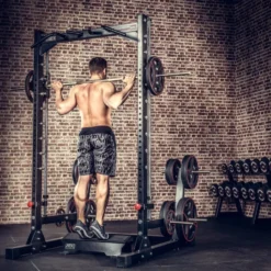 Squat Block pour entraînement des cuisses et des mollets Step et Cale en caoutchouc