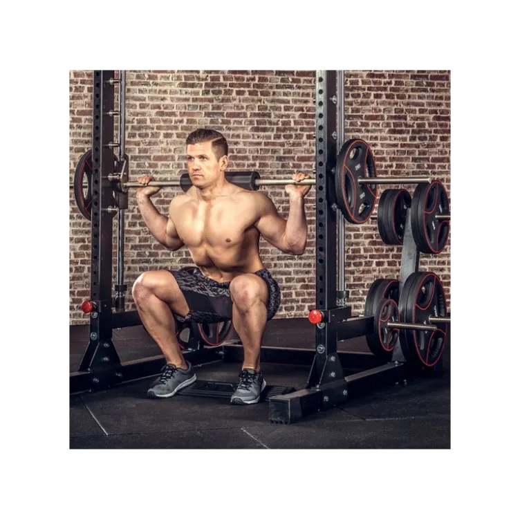 Squat Block pour entraînement des cuisses et des mollets Step et Cale en caoutchouc
