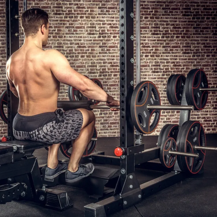 Squat Block pour entraînement des cuisses et des mollets Step et Cale en caoutchouc