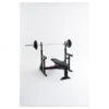 Squat et dip stand de musculation à hauteur et largeur ajustables pour homegym avec capacité de charge de 272 kg