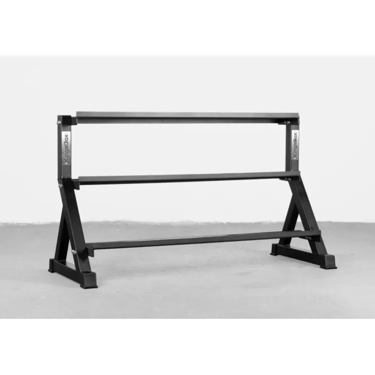 Stand de rangement pour 14 kettlebells sur 3 niveaux à capacité de charge 400 kg