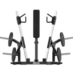 Standing chest press machine à charge libre jusqu'à 500 kg avec bras indépendants convergents Titanium Strength Élite EL-PL43