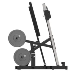Standing chest press machine à charge libre jusqu'à 500 kg avec bras indépendants convergents Titanium Strength Élite EL-PL43
