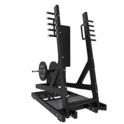 Standing chest press machine jusqu'à 250 kg Titanium Strength Élite EL-PL65 - Standing press machine avec 6 options de prises