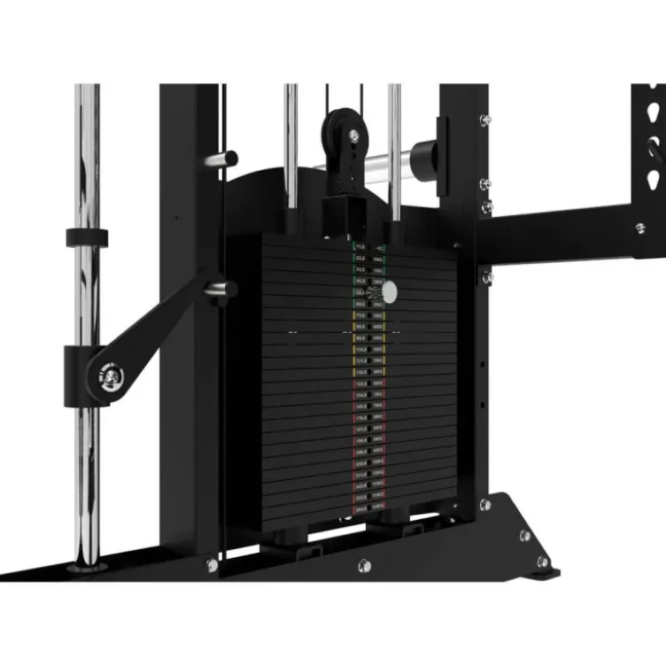 Station All-In-One Titanium Strength B200 V4 avec smith machine et double poulie 240 kg + Accessoires