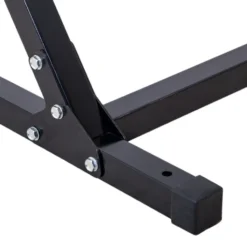 Station autoportante pour exercices de tractions et dips - Barre de traction réglable en hauteur et barres parallèles ajustables