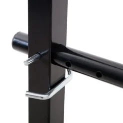 Station autoportante pour exercices de tractions et dips - Barre de traction réglable en hauteur et barres parallèles ajustables