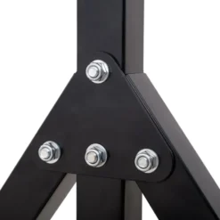 Station autoportante pour exercices de tractions et dips - Barre de traction réglable en hauteur et barres parallèles ajustables