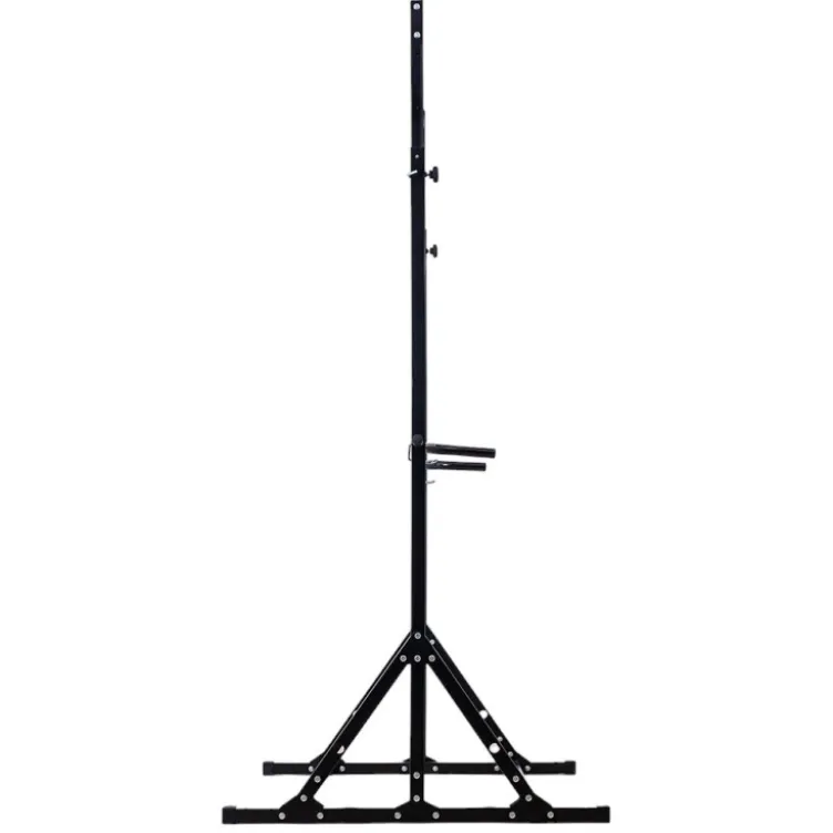 Station autoportante pour exercices de tractions et dips - Barre de traction réglable en hauteur et barres parallèles ajustables