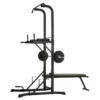 Station chaise romaine avec banc de musculation pliable pour Homegym