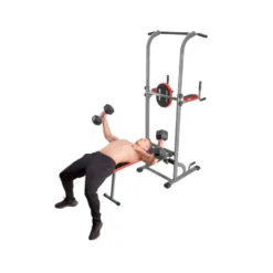 Station chaise romaine de musculation avec postes d'entraînement multiples