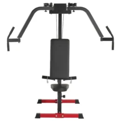 Station compacte chest and reverse fly de musculation pour home gym -Station ultra-robuste à capacité 204 kg