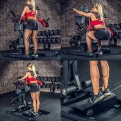Station complète à squats mollets et cuisses LEG MASTER ATX