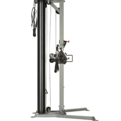 Station de musculation ATX à poulie double : Functional Trainer Autoportant colonne de poids 80 kg