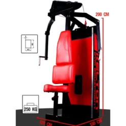Station de musculation butterfly polyvalente pour femmes - Salles de musculation pour les professionnels