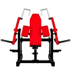Station de musculation à charges libres pour développé épaules et biceps assis avec poignées ergonomiques pour salle de sport