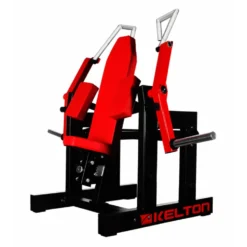 Station de musculation à charges libres pour développé épaules et biceps assis avec poignées ergonomiques pour salle de sport