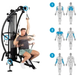 Station de musculation complète pour la préparation physique - Multi-exercices - M1