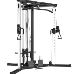 Station de musculation d'angle multifonction avec barre de traction - Cage home gym 15 positions réglables