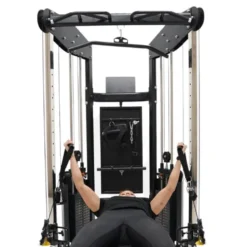 Station de musculation Functionnal Trainer Force USA à doubles poulies vis à vis réglables de 60 kg