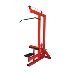 Station de musculation Lat Pulldown à charges libres pour séance complète haut du corps