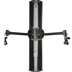 Station de musculation multifonctionnelle ATX avec double poulie et colonne de poids - Fixation murale