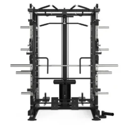 Station de musculation multipostes avec double poulies et colonnes de poids 90 kg - B300 Titanium Strength
