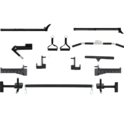 Station de musculation multipostes avec double poulies et colonnes de poids 90 kg - B300 Titanium Strength