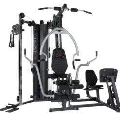 Station de musculation multifonctions avec presse pour les jambes - Home gym Autark 6800