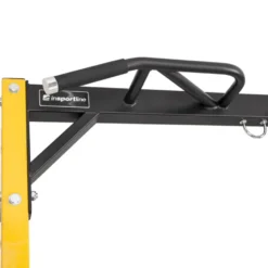 Station de musculation multipresse avec barre guidée réglable sur 12 positions et barre de traction multiprise