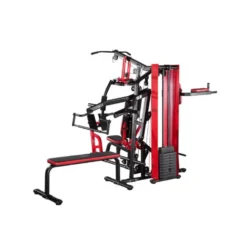 Station de musculation multipostes pour Home gym - Bras leviers et presse à cuisses