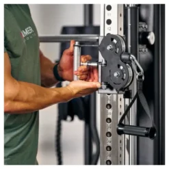 Station de musculation polyvalente avec double colonne de poids de 80 kg - Autark FT3