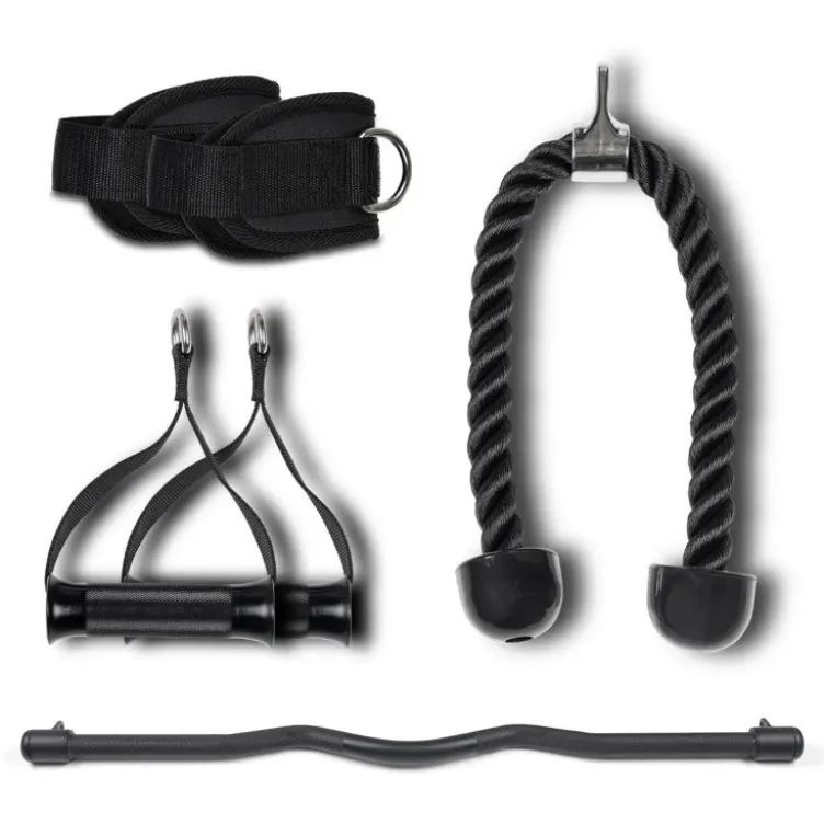 Station de musculation polyvalente avec double colonne de poids de 80 kg - Autark FT3