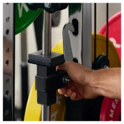 Station de musculation polyvalente Autark Hammer avec barre guidée et accessoires - Barre de traction multi-grip