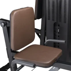 Station de musculation 5 postes en 1 pour entraînement à domicile - Machine de fitness multiposte avec presse à cuisse
