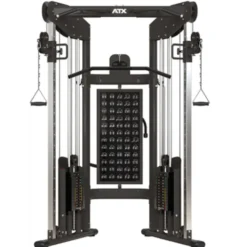 Station de musculation poulie double ATX 2 x 90 kg pour home-gym